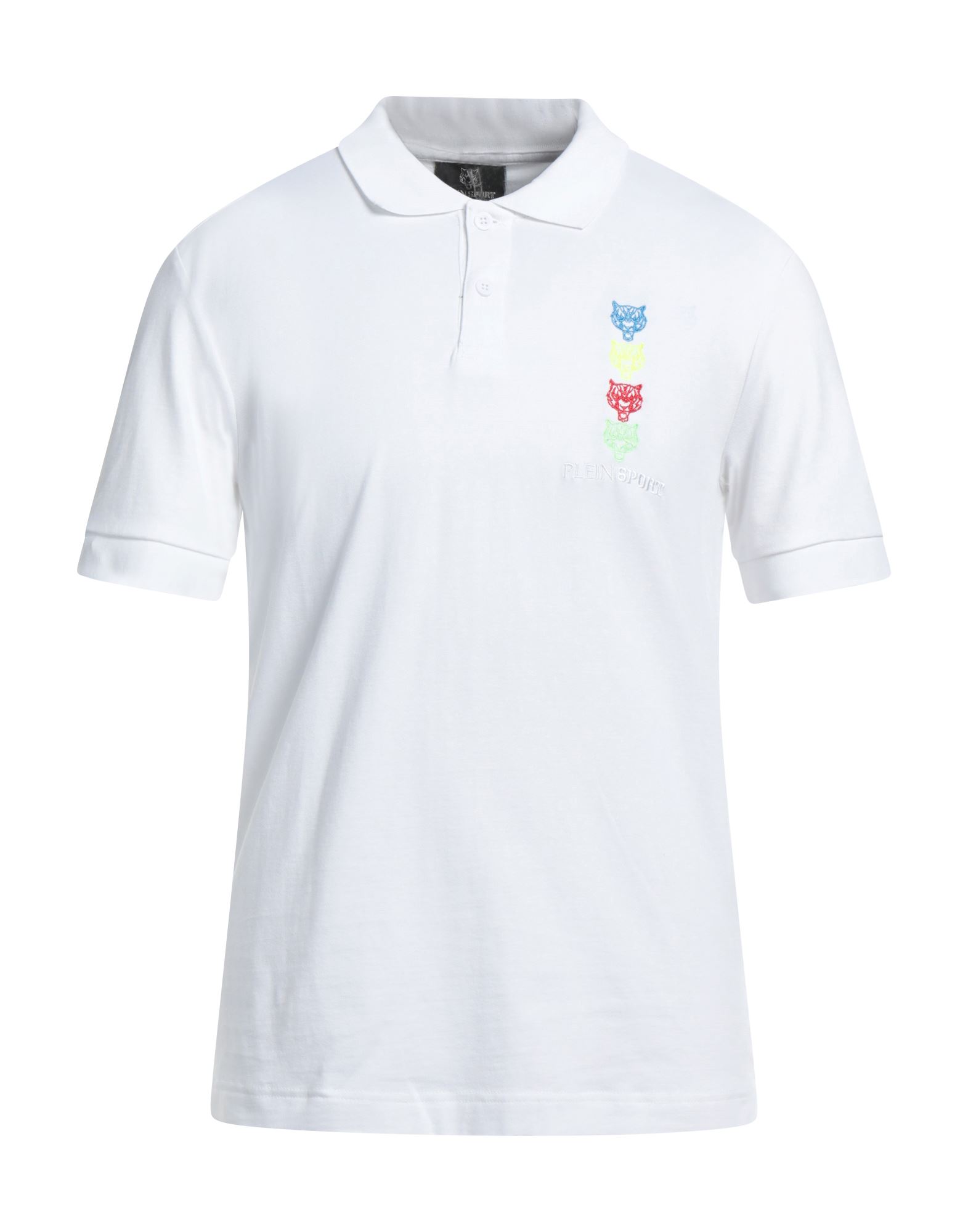 Plein Sport Polo Shirts In White