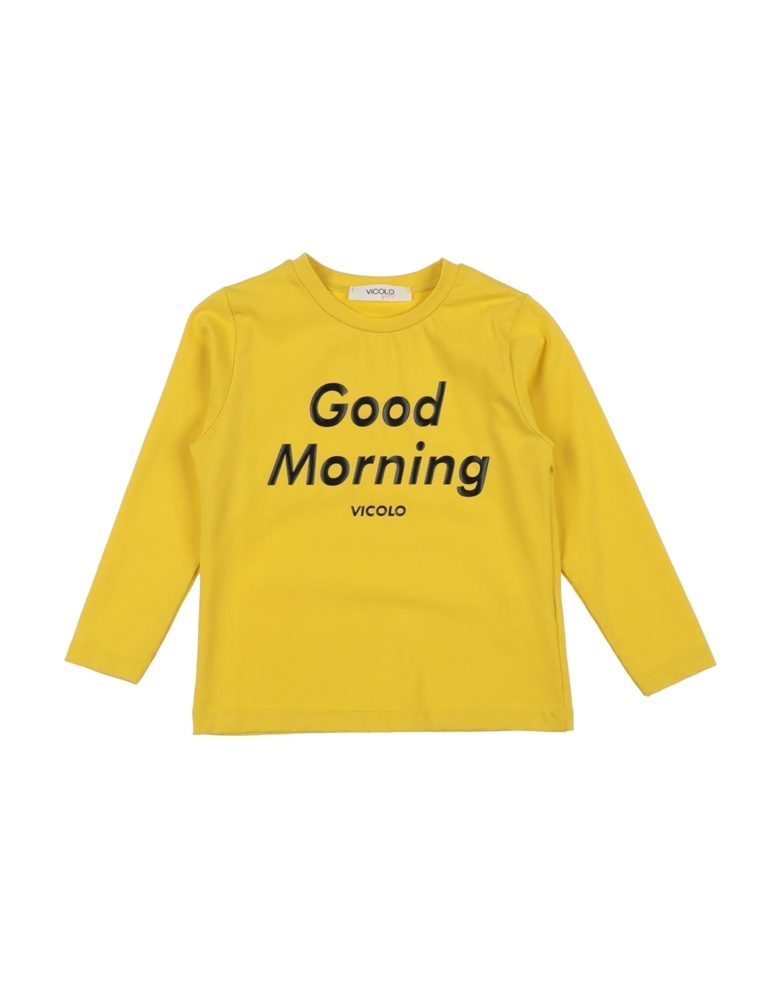 Vicolo Kids'  T-shirts In Yellow
