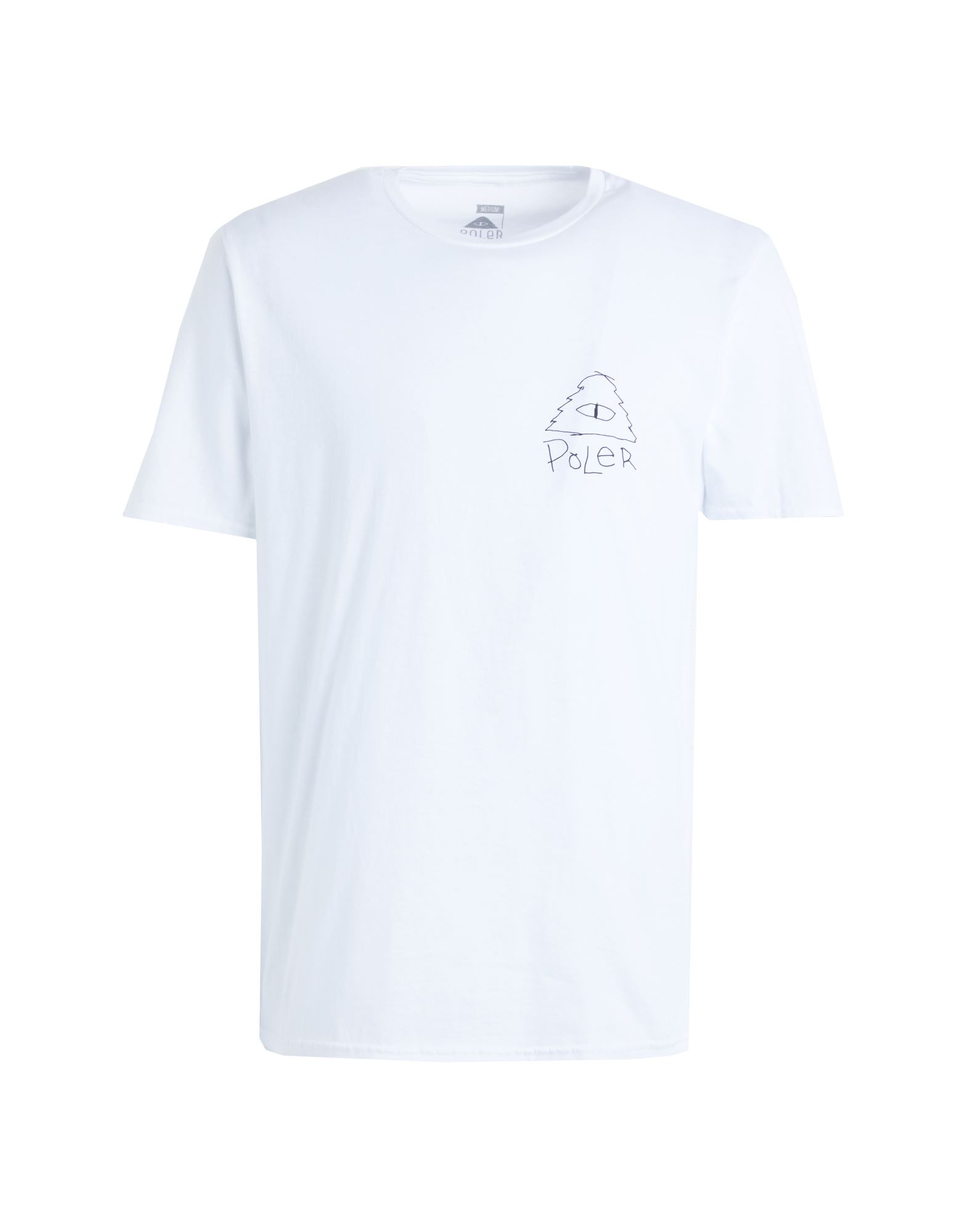 Poler T-shirts In White