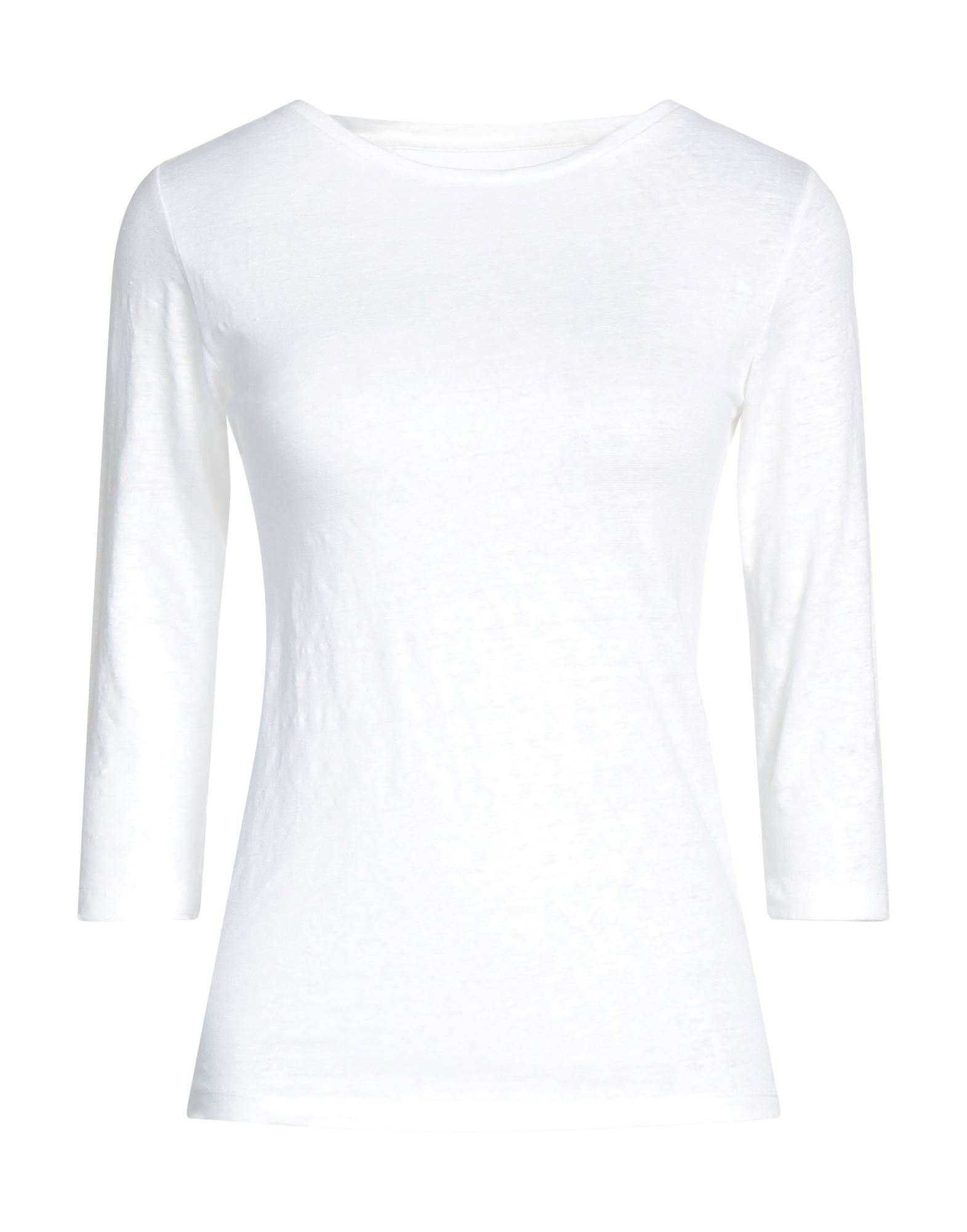 Majestic T-shirts In Ivory