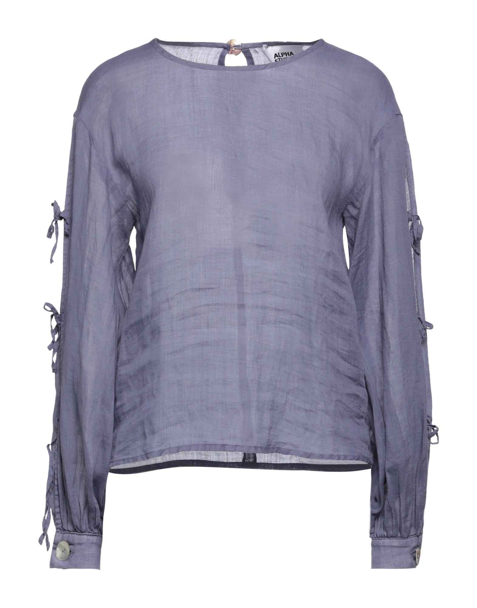 Alpha Studio Blouses In Purple