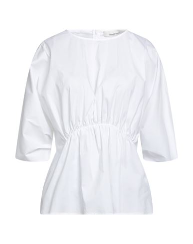 Liviana Conti Woman Top White Size 10 Cotton, Polyamide, Elastane
