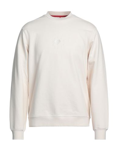 Home Core Man Sweatshirt Ivory Size Xl Cotton In White