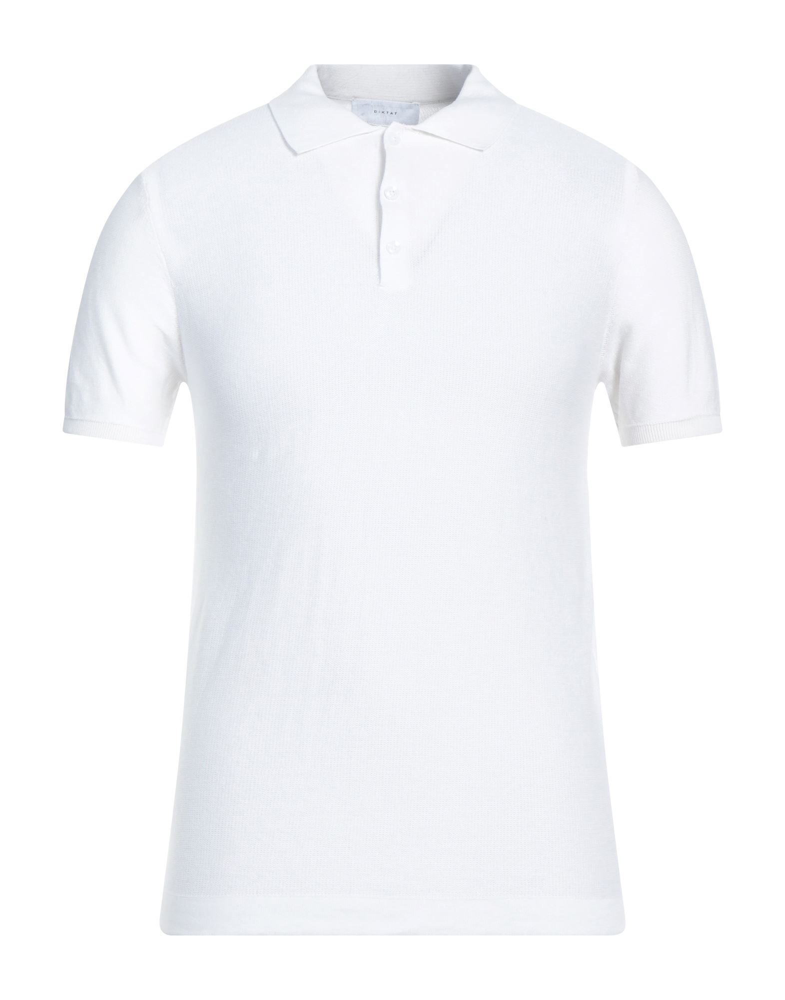 Diktat Man Sweater White Size Xxl Cotton In Off White