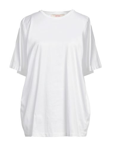 Jucca Woman T-shirt White Size L Cotton