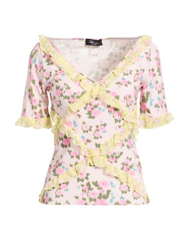 Blumarine Woman Sweater Light Pink Size 4 Silk, Viscose, Elastane In Pink