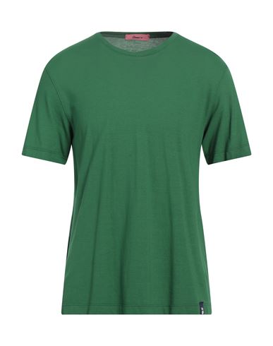 Drumohr Man T-shirt Green Size Xxl Cotton