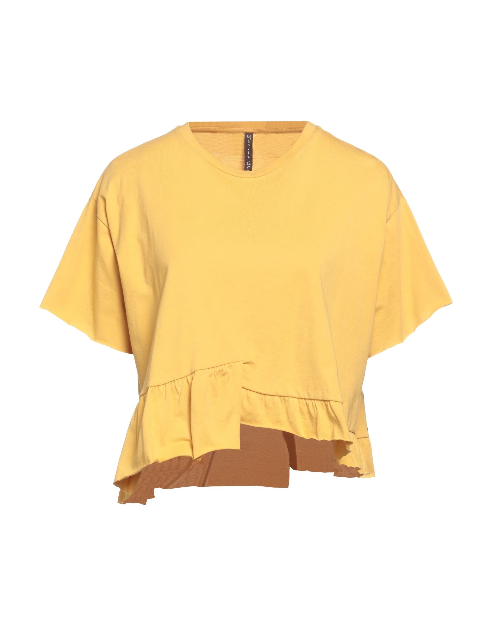 Manila Grace T-shirts In Yellow