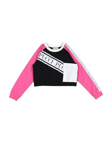 Emilio Pucci Babies' Pucci Toddler Girl T-shirt Fuchsia Size 6 Cotton, Elastane In Pink