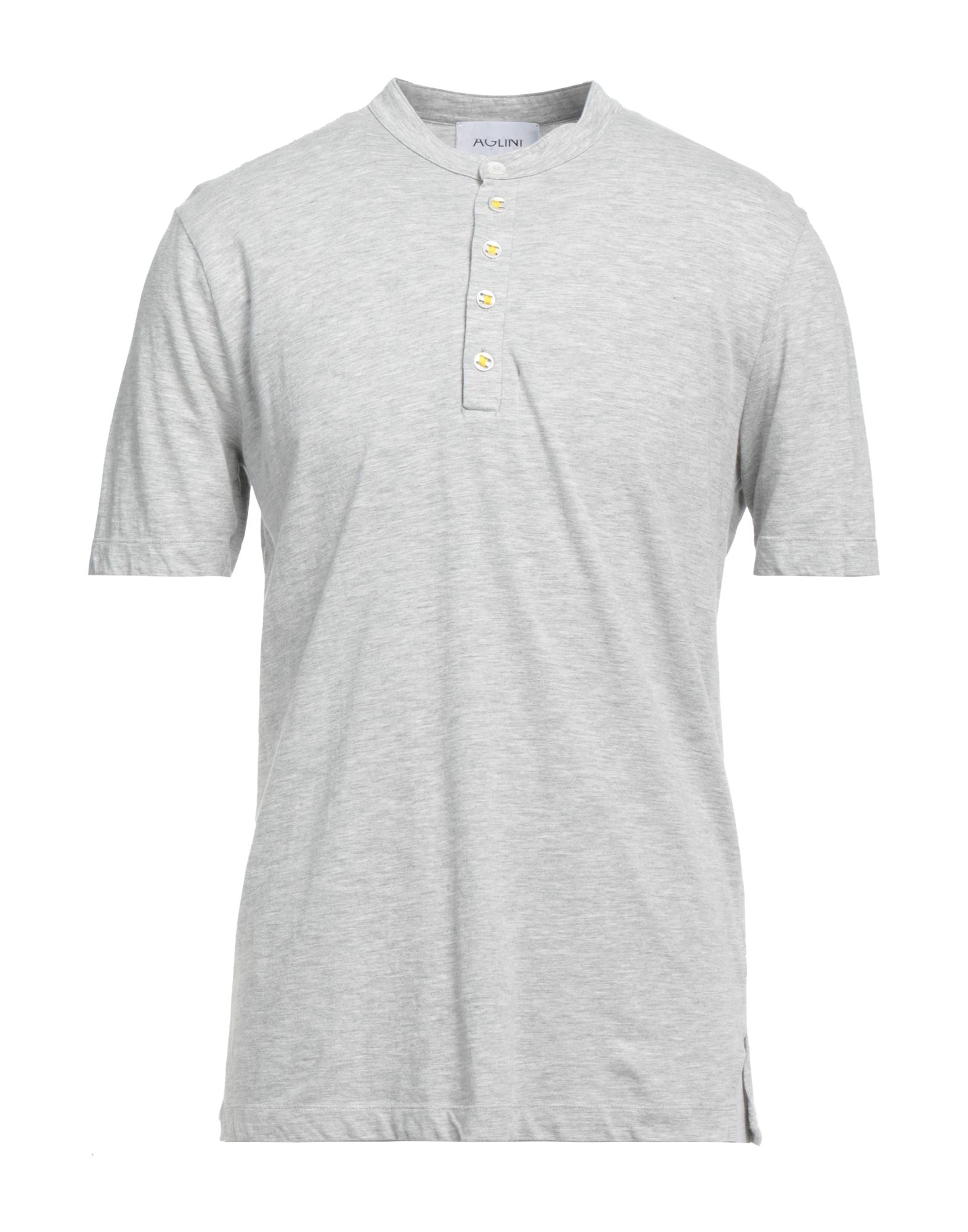 Aglini T-shirts In Light Grey