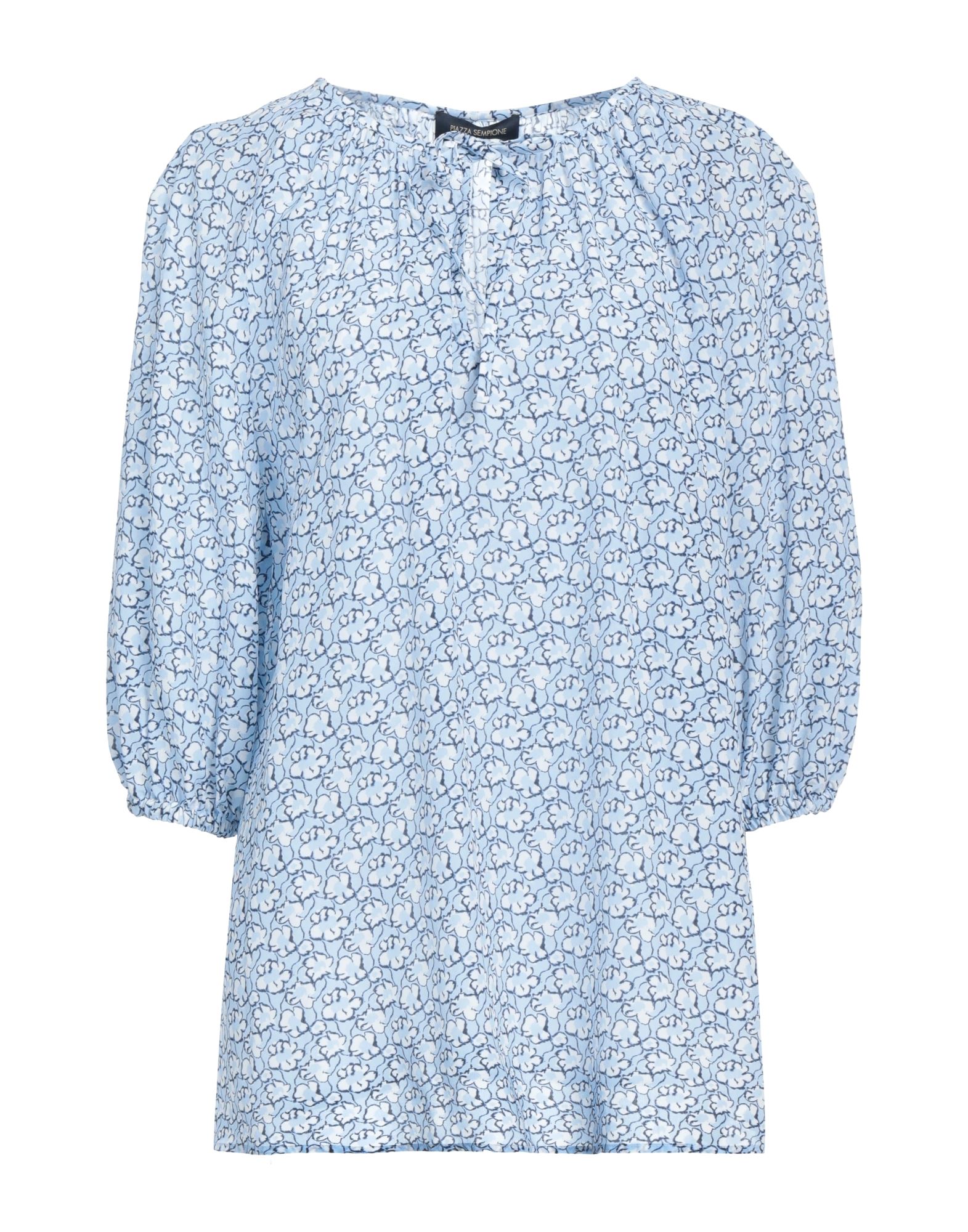 Piazza Sempione Blouses In Blue