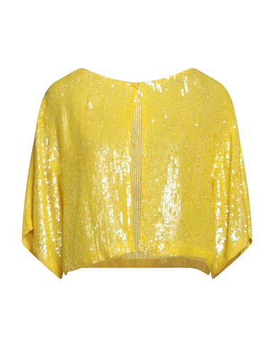 P.a.r.o.s.h P. A.r. O.s. H. Woman Cardigan Yellow Size S Viscose, Pvc - Polyvinyl Chloride