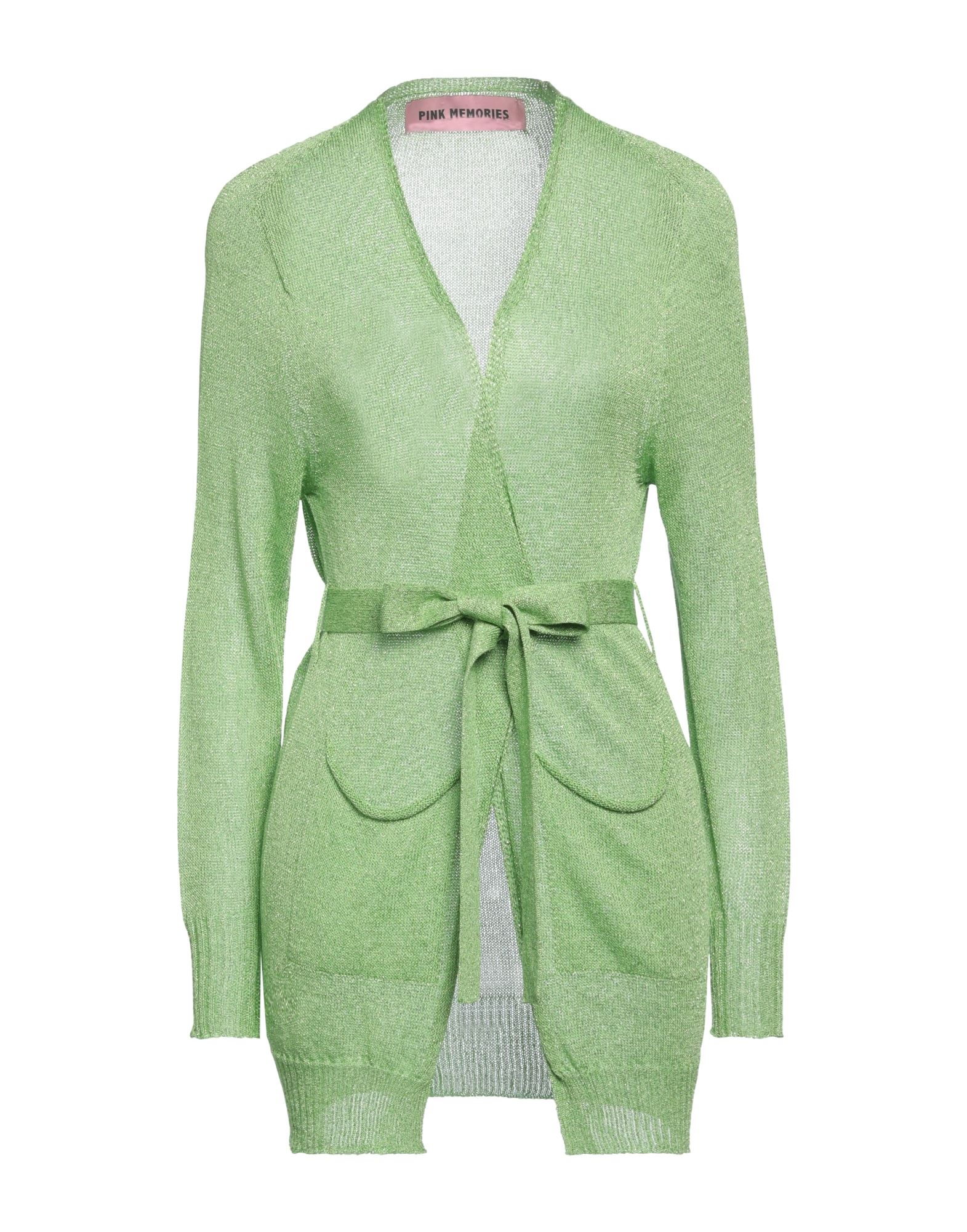 Pink Memories Cardigans In Green