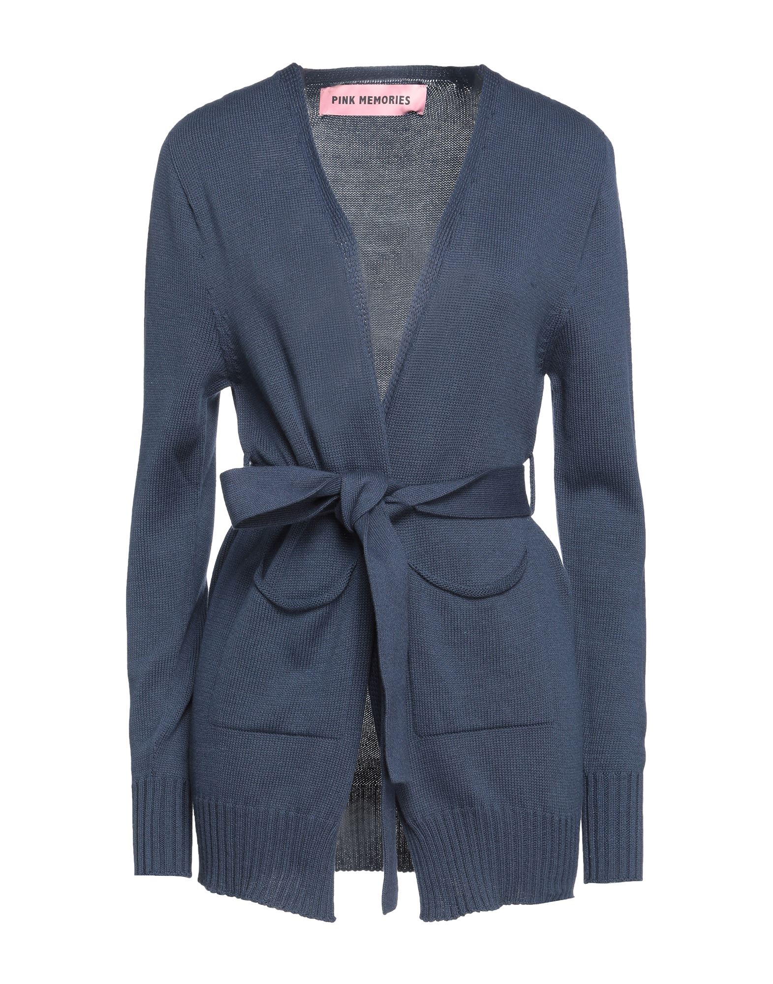 Pink Memories Cardigans In Blue