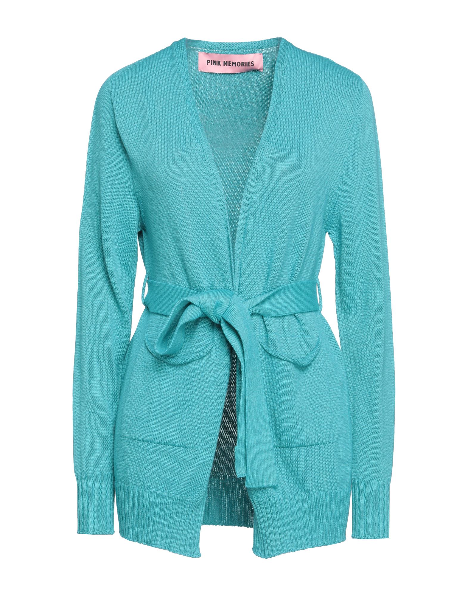 Pink Memories Cardigans In Blue