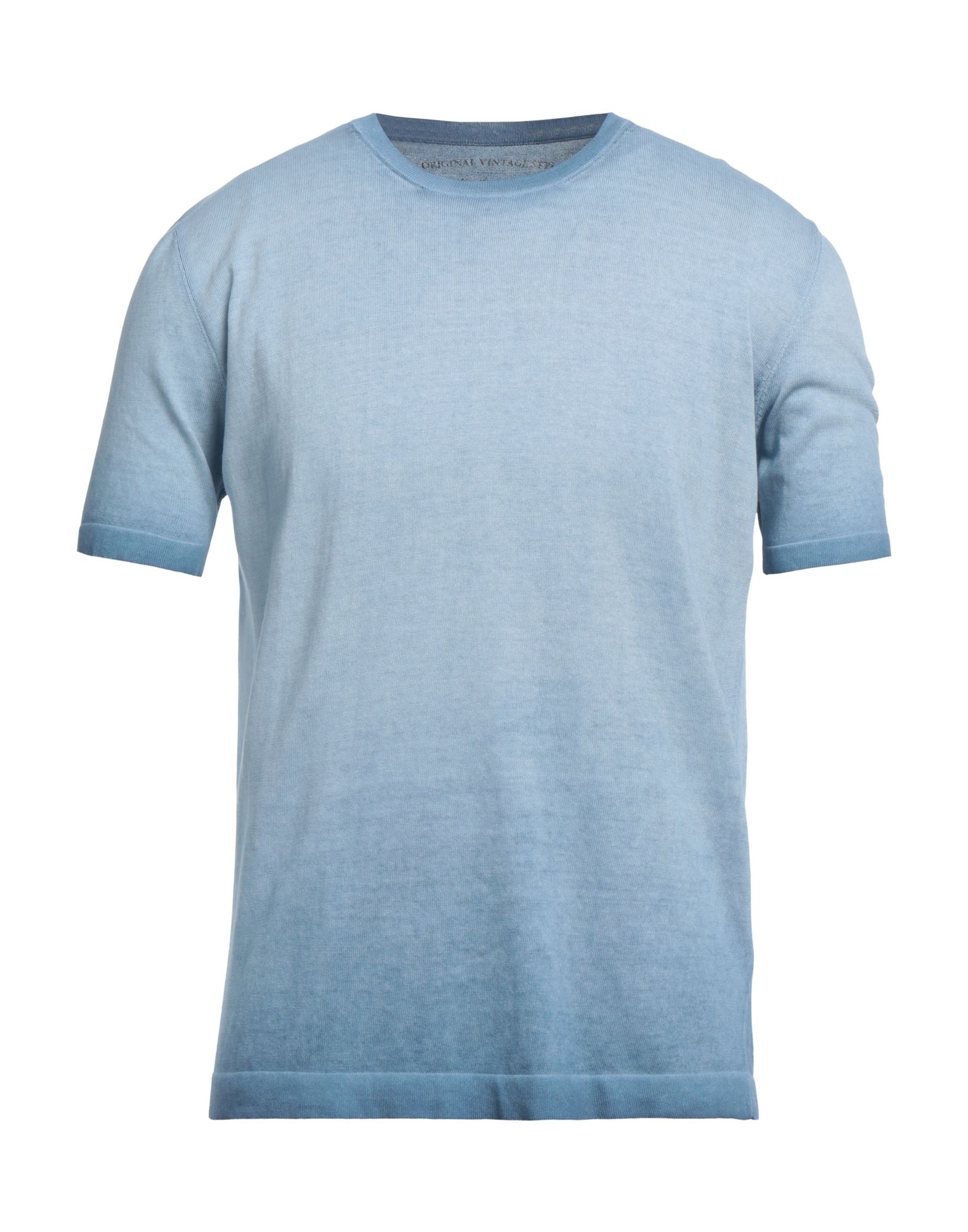Original Vintage Style Reverse T-shirt In Pastel Blue