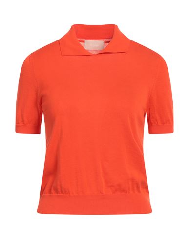 Drumohr Woman Sweater Orange Size S Cotton