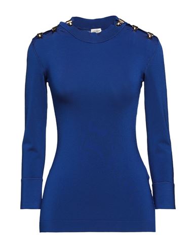 Shop Saint Laurent Woman Sweater Bright Blue Size S Viscose, Polyamide, Elastane