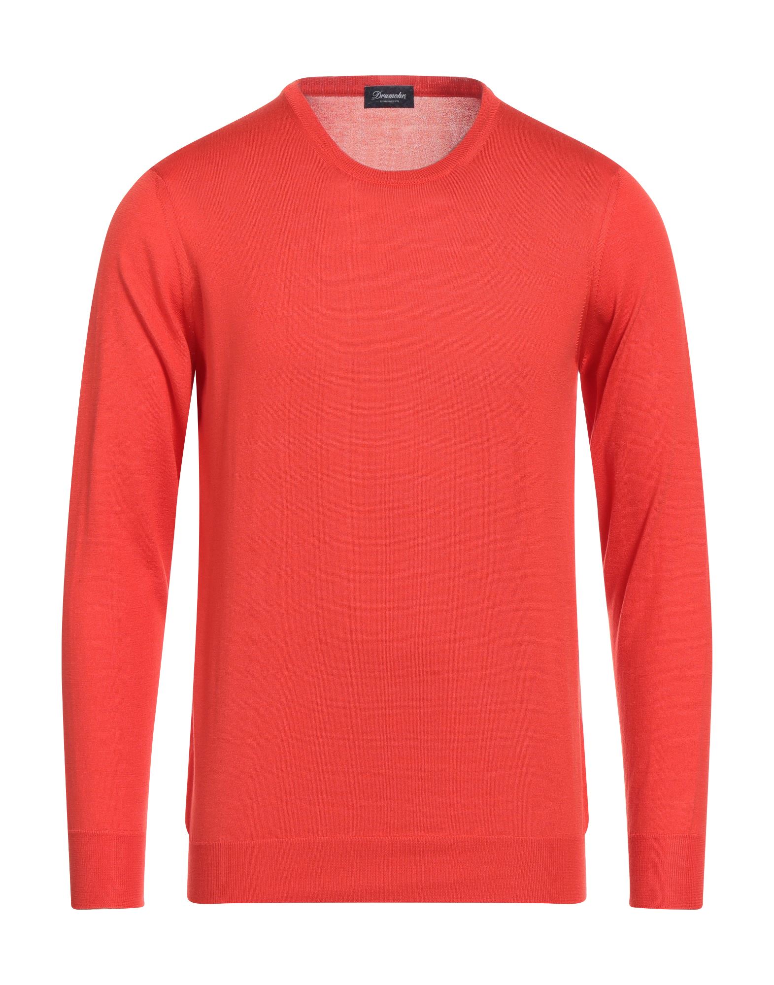 Shop Drumohr Man Sweater Red Size 40 Silk