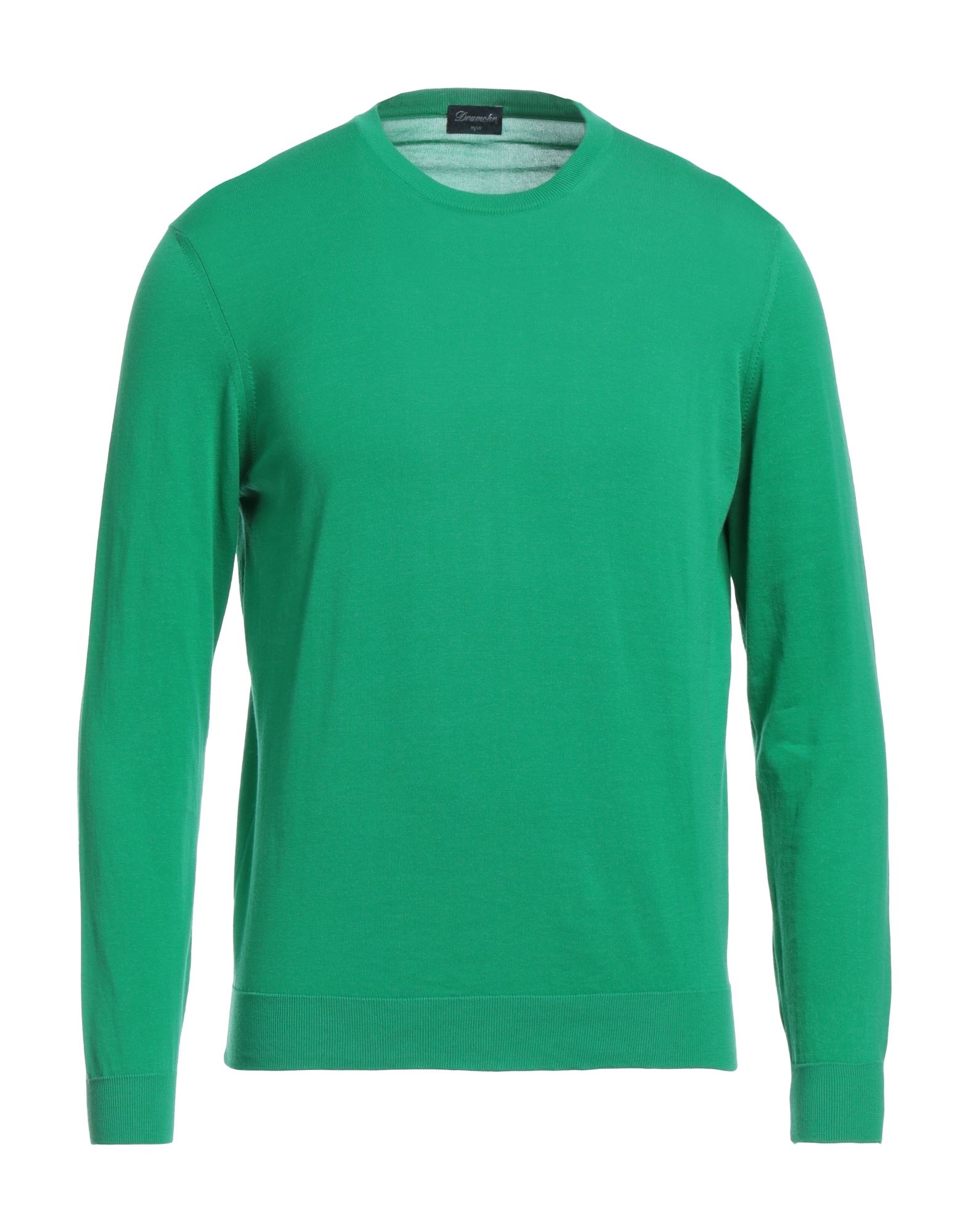 Shop Drumohr Man Sweater Green Size 50 Cotton