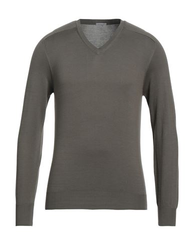 Cruciani Man Sweater Khaki Size 38 Cotton In Beige