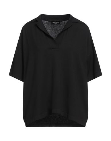 Roberto Collina Woman Sweater Black Size Xs Viscose, Polyester