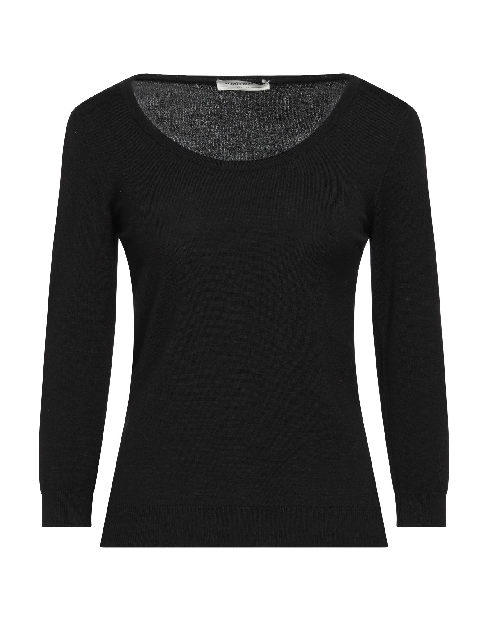 Angelo Marani Sweaters In Black