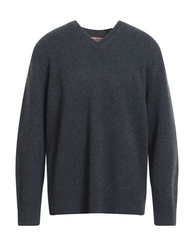 Acne Studios Man Sweater Navy Blue Size S Wool, Cashmere