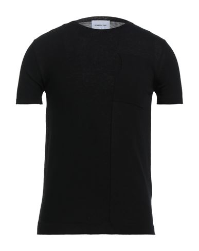Atomofactory Man Sweater Black Size Xl Cotton