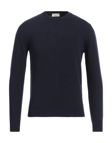 Altea Man Sweater Midnight Blue Size S Virgin Wool In Blue