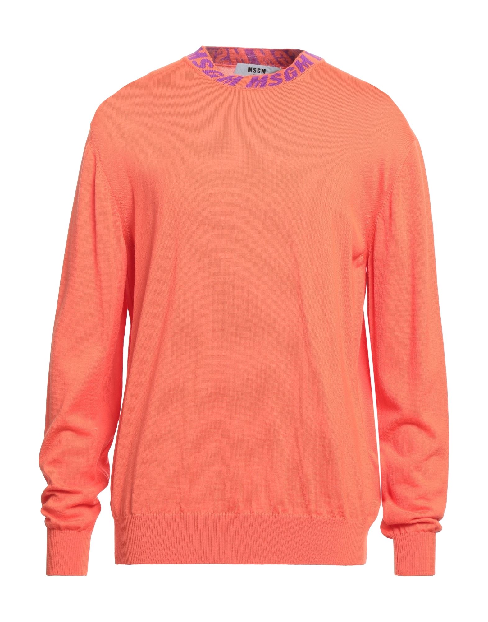 Msgm Sweaters In Orange