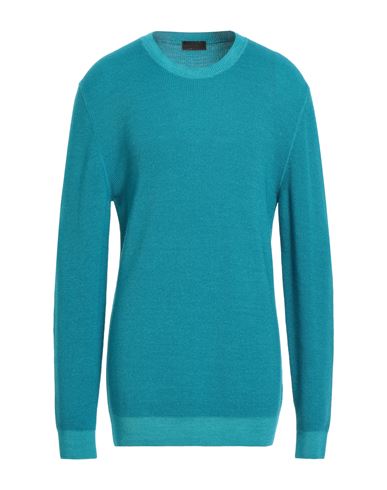 Altea Man Sweater Turquoise Size Xxl Virgin Wool