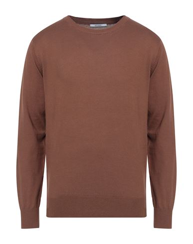 At.p.co At. P.co Man Sweater Brown Size Xxxl Cotton