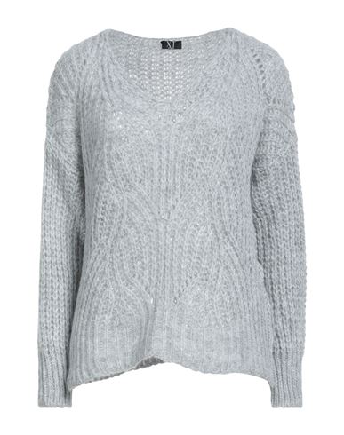 Xt Studio Woman Sweater Light Grey Size M Acrylic, Polyester, Polyamide, Viscose, Wool