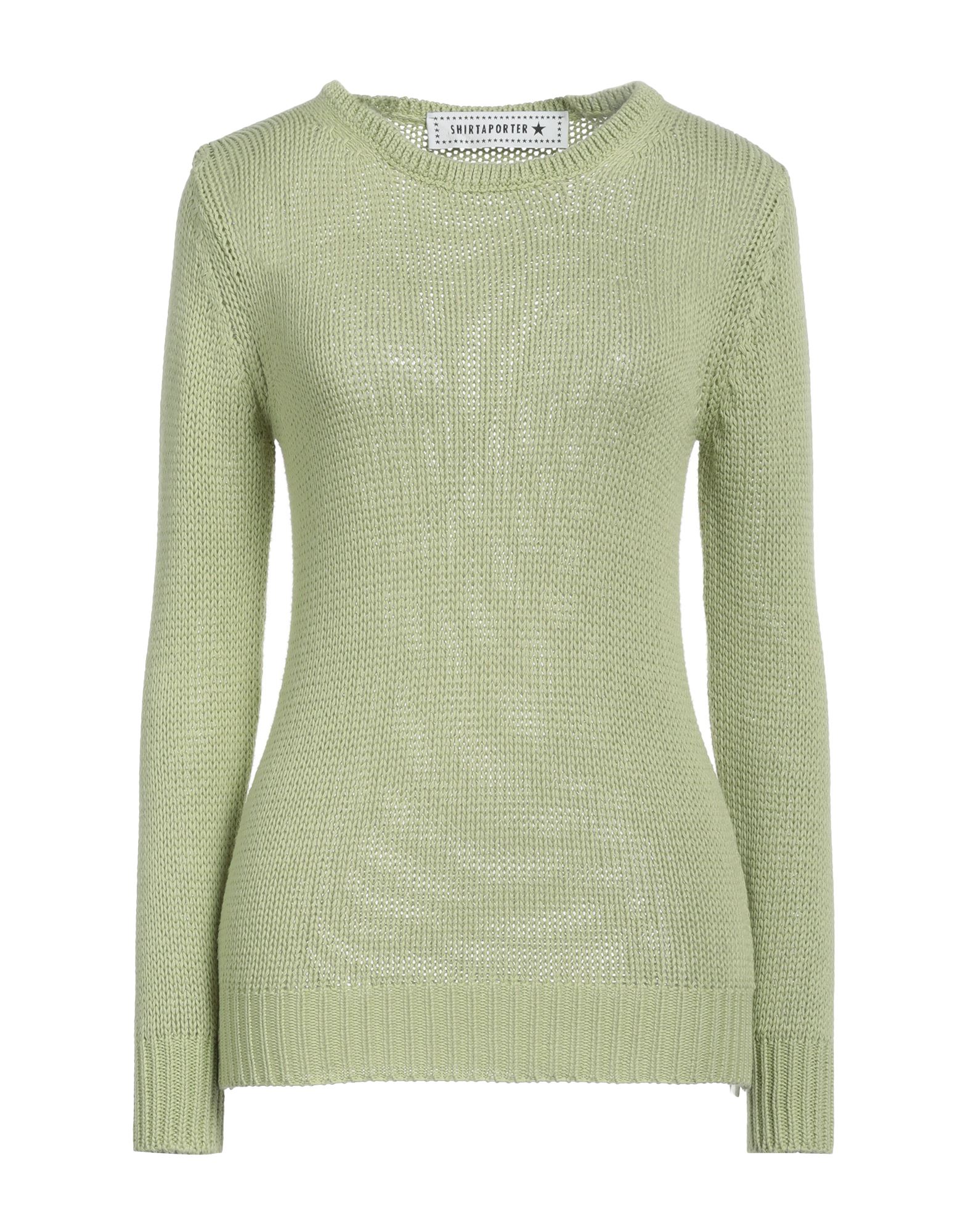 Shirtaporter Sweaters In Sage Green