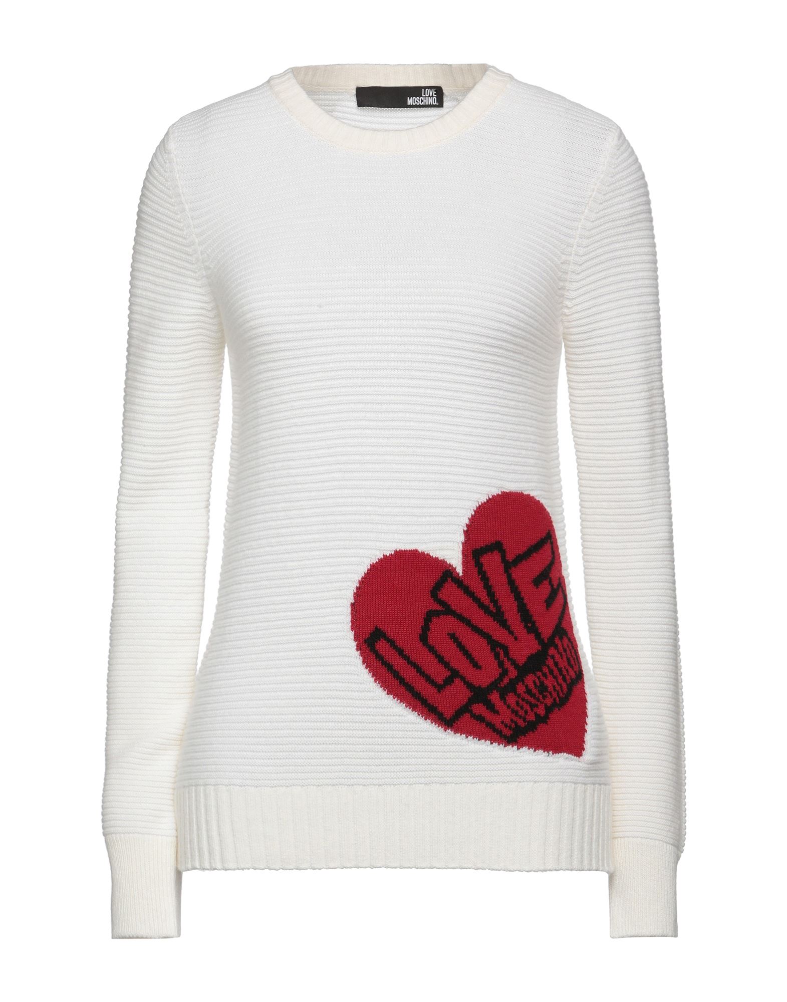 Love Moschino Sweaters In White