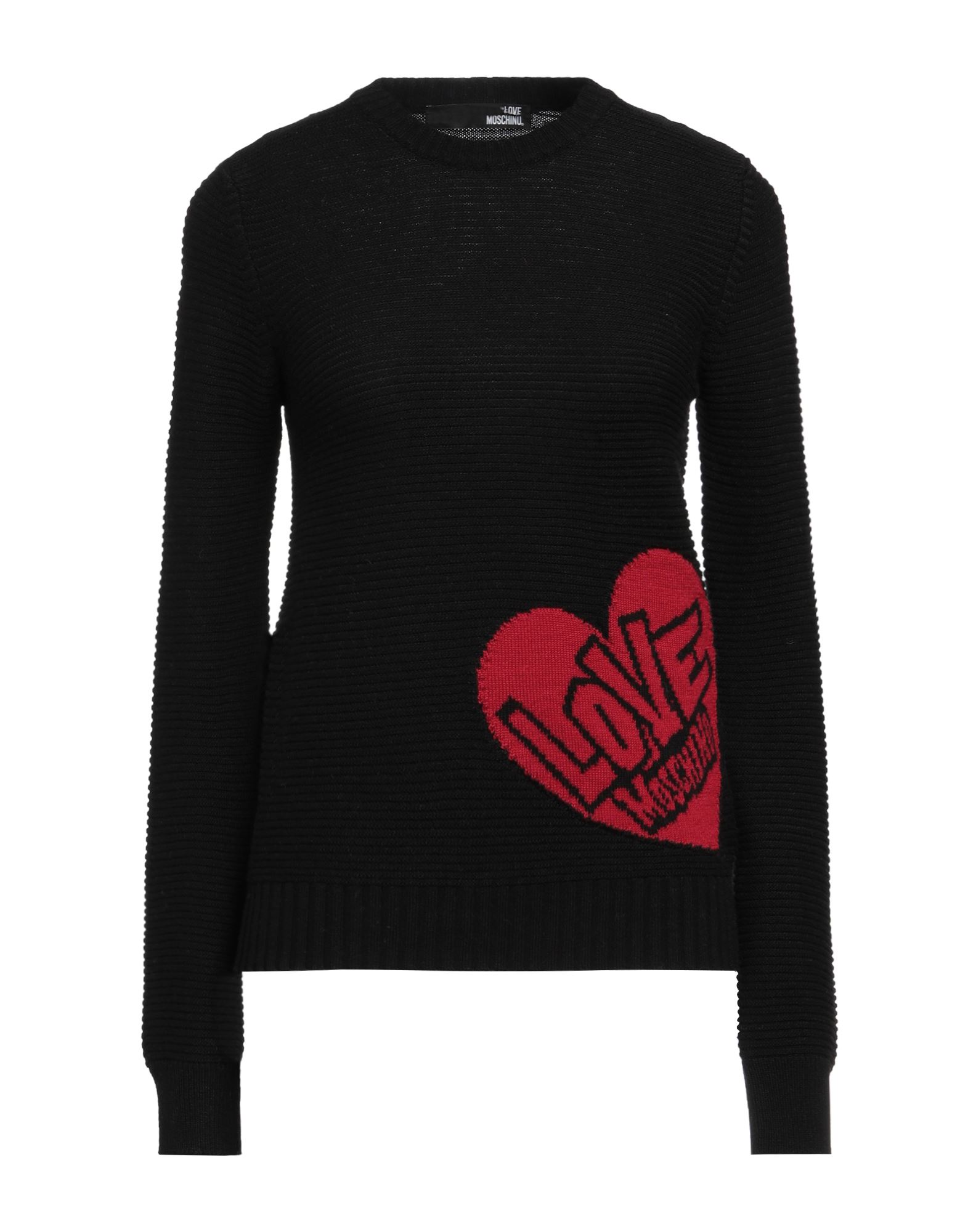 Love Moschino Sweaters In Black