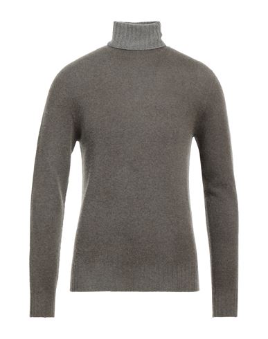 Altea Man Turtleneck Lead Size S Virgin Wool, Polyamide In Grey