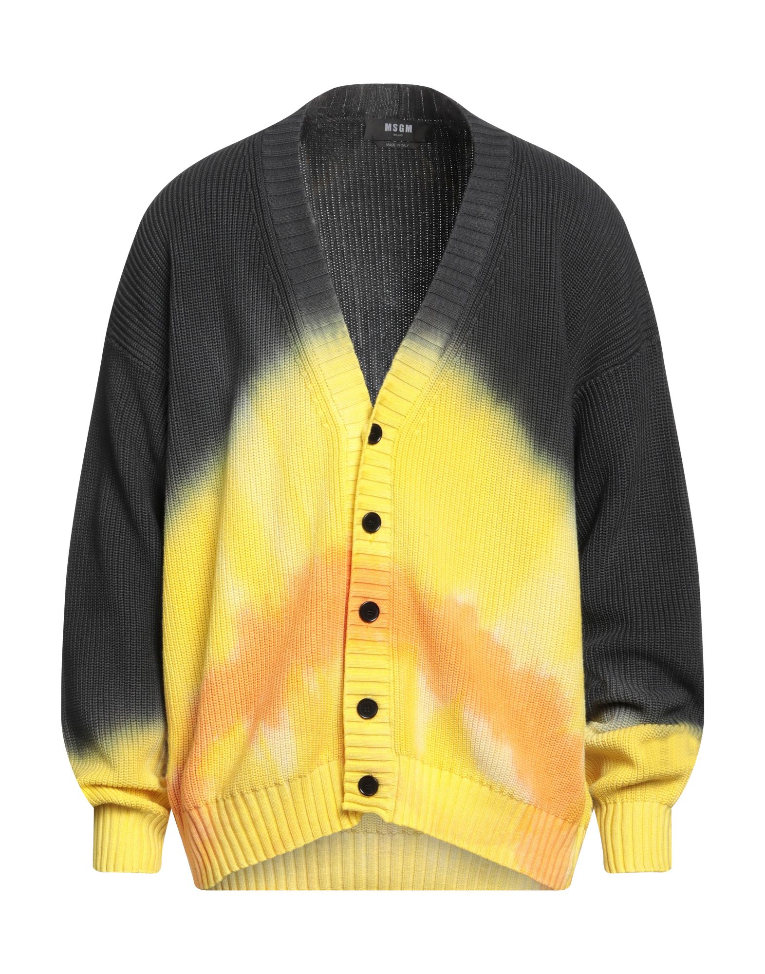 Msgm Cardigans In Yellow