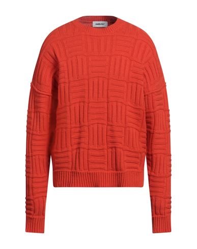 Ambush Man Sweater Orange Size L Polyamide, Wool, Viscose, Cashmere