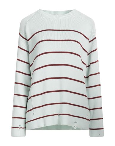 Roberto Collina Woman Sweater Sky Blue Size S Cotton In Blue