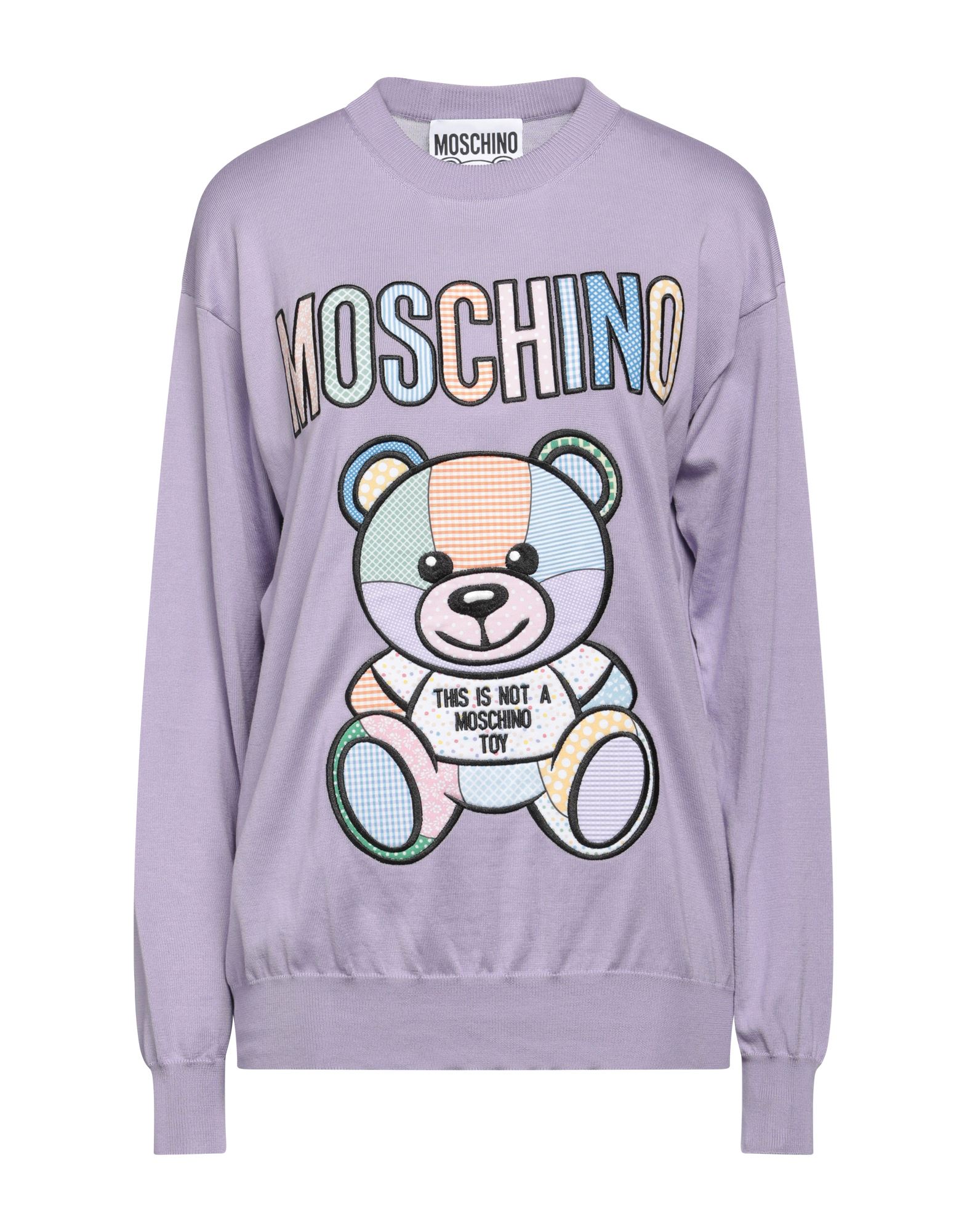Moschino Sweaters In Purple