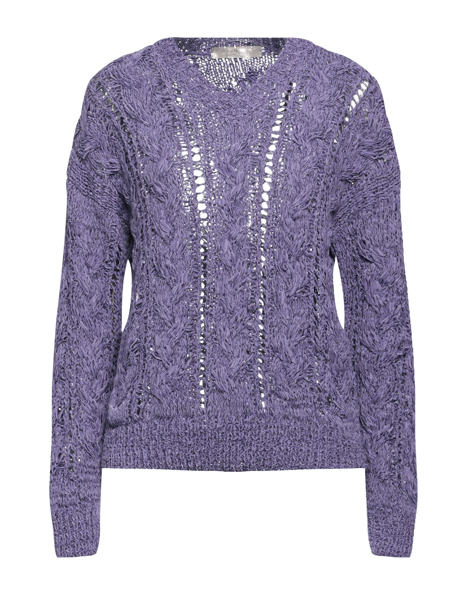 D-exterior Sweaters In Purple