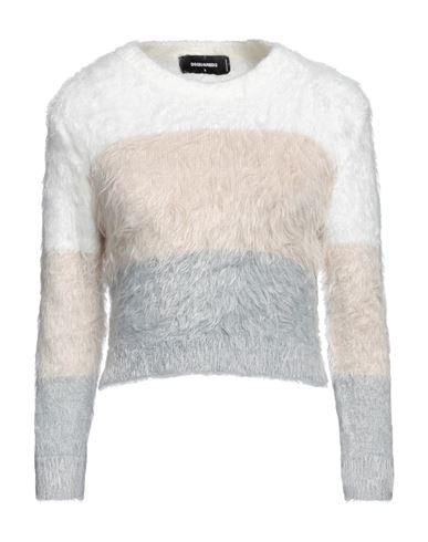Dsquared2 Woman Sweater Off White Size M Polyamide
