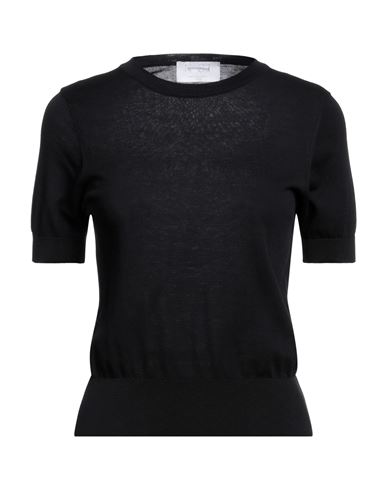 Daniele Fiesoli Woman Sweater Black Size 2 Cotton, Modal