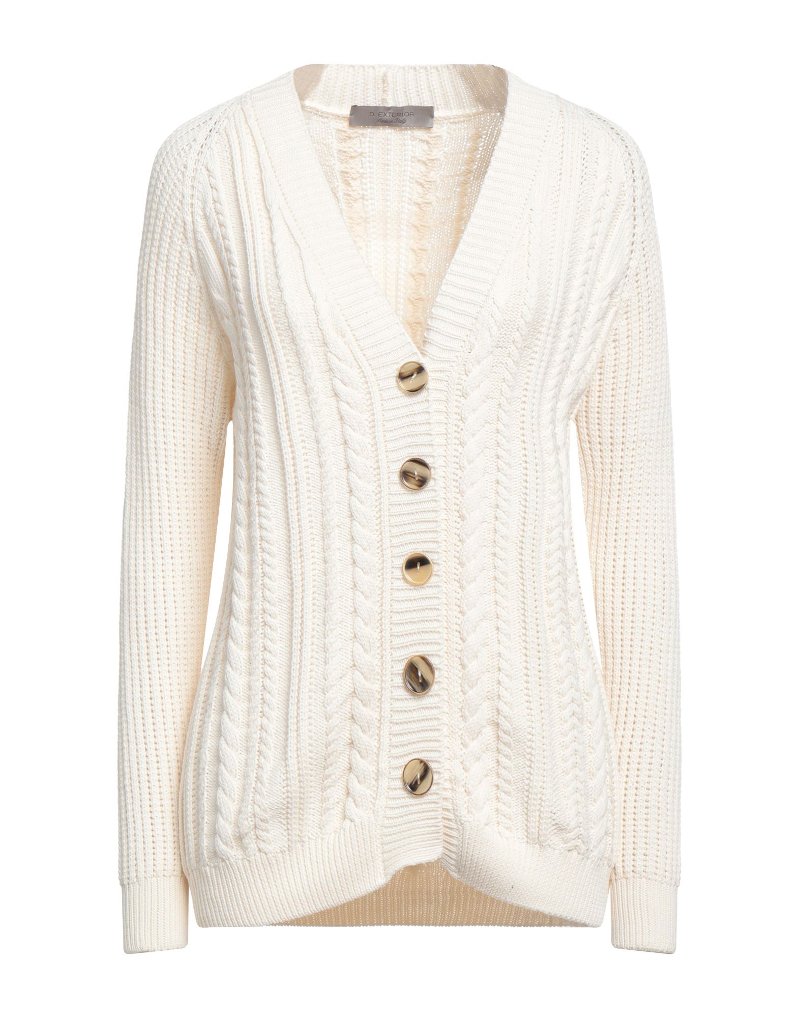 D-exterior Cardigans In White