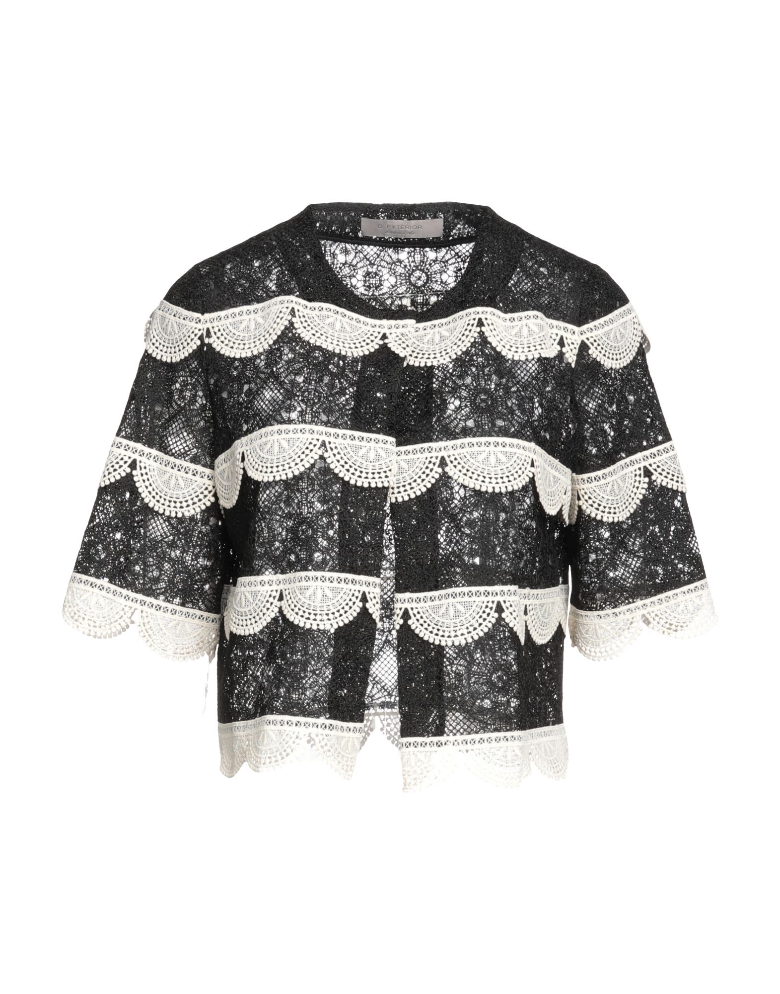 D Exterior Cardigans In Black