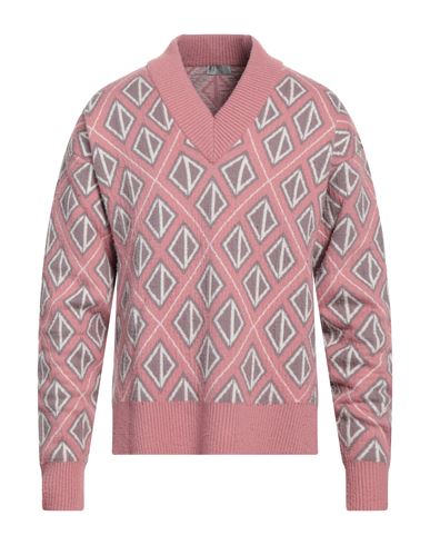 Dior Homme Man Sweater Pink Size L Wool, Cashmere