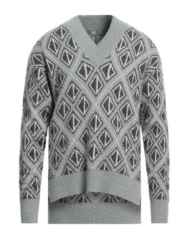 Dior Homme Man Sweater Grey Size M Wool, Cashmere