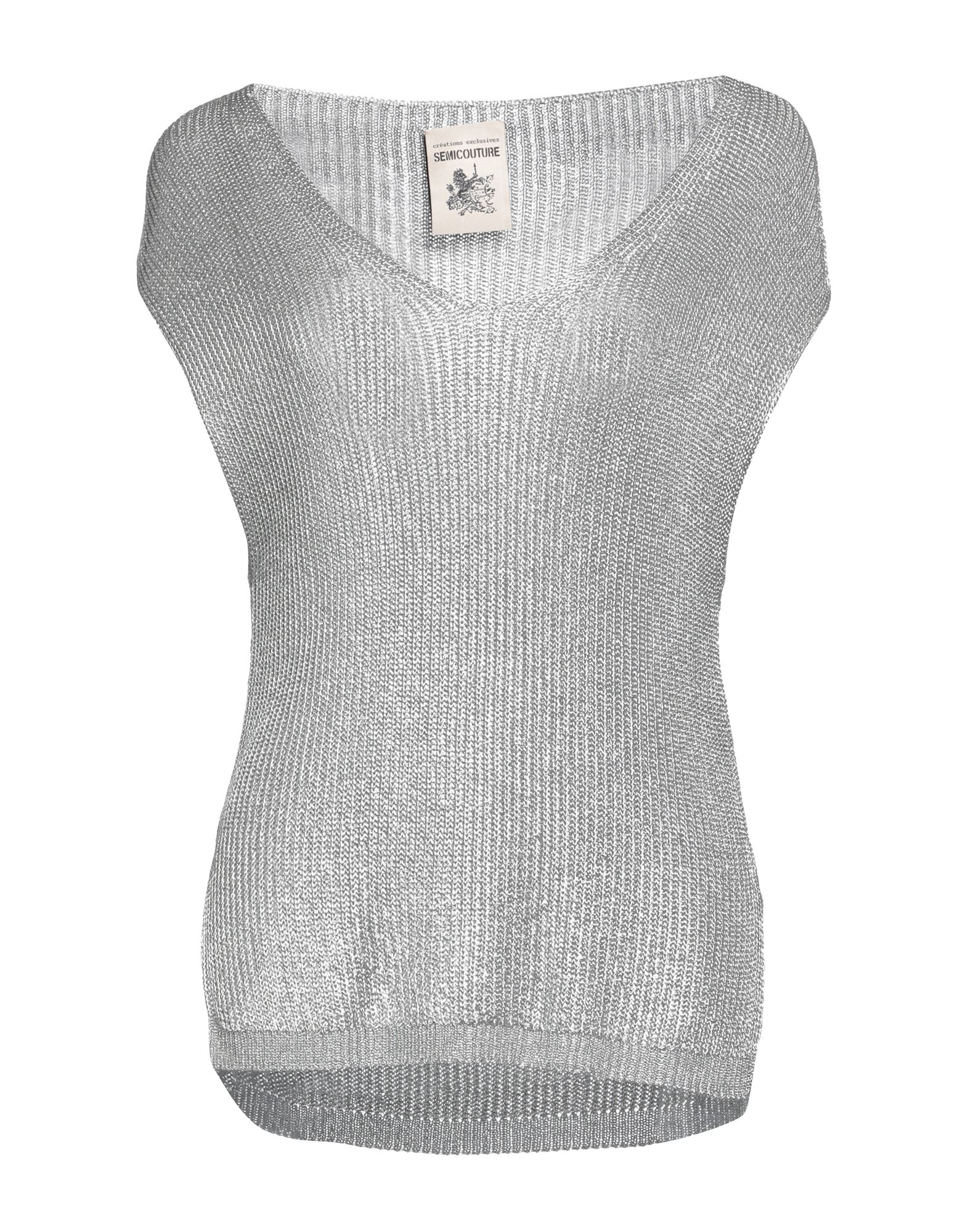 Semicouture Sweaters In Silver